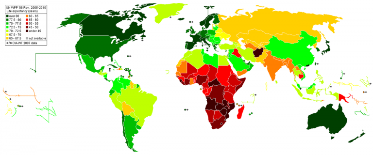 Life Expectancy Problem in Africa – The Numbers