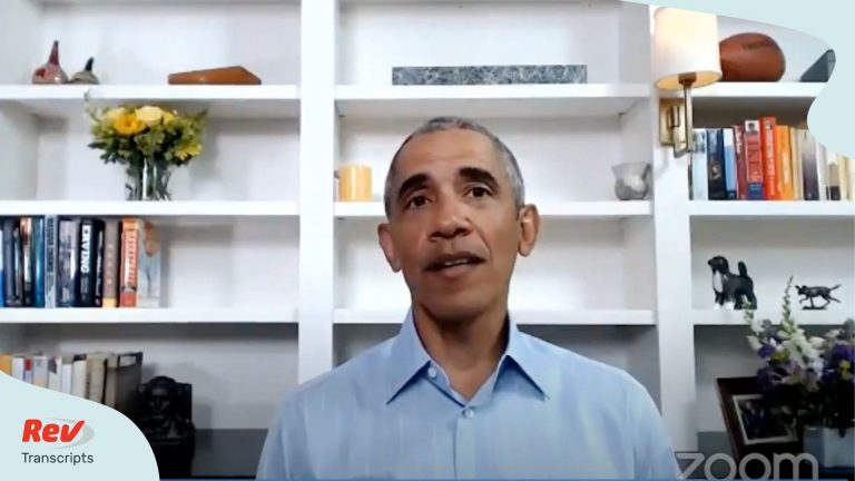 President Obama’s Speech on George Floyd’s death and the protests. Suggests way forward.